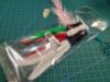 Picture of 3 pack of handmade feather fetch toy for cat stealth version - flies like a dart! -