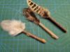 Picture of Silvervine Catnip Sticks with Random Natural Feathers – Handmade Small Cat Play Toys