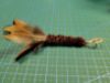Picture of Handmade Orange-Tipped Pheasant Cock Flank Feather Wand Refill for Da Bird & Frenzy