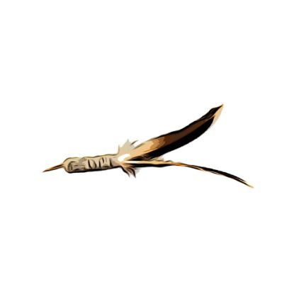 Picture of Natural blue duck feather refill teaser