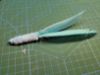 Picture of 3 PACK of fetch toys with bell, no bell and natural - variety pack - flies like a dart!