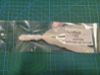 Picture of MUNIFICENT Whitey's handmade natural hen feather fetch toy for cat stealth version