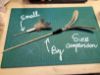 Picture of Handmade small kitten wand toy with real feathers - no more hand scratches