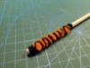 Picture of HALLOWEEN themed Handmade large wand toy with real chicken feathers - no more hand scratches