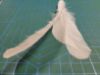 Picture of MUNIFICENT Whiteys' natural hen handmade feathers refill toy for frenzy & da bird type wand teasers