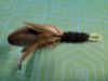 Picture of MUNIFICENT Velvets' natural hen handmade feathers refill toy for frenzy & da bird type wand teasers