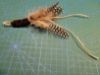 Picture of TAN Handmade from natural Guinea Fowl feathers and hemp refill toy for frenzy & da bird type wand teasers