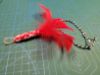 Picture of Striped handmade refill toy with strings for frenzy & da bird type wand teasers