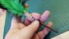 Picture of 3 pack full size (12CM stick) silvervine matatabi catnip sticks with colourful feathers and prickly hemp
