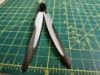 Picture of Small Magpie Black & White Thin Wing Feathers wand teaser refill for Da bird Frenzy