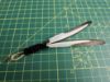 Picture of Small Magpie Black & White Thin Wing Feathers wand teaser refill for Da bird Frenzy