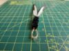 Picture of Small Magpie Black & White Thin Wing Feathers wand teaser refill for Da bird Frenzy