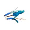 Picture of Breeder Variety pack - Top-quality toy set - wand teaser, fetch toy with bell, and Silvervine wooden stick